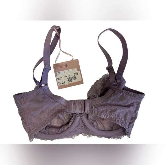 Panache NWT Plunge Ava Lace Lilac Bra Size 28F - Picture 2 of 6